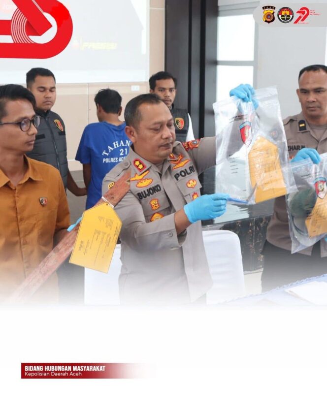 
					Polres Aceh Besar Ungkap Kasus Pembunuhan di Kecamatan Lhoong